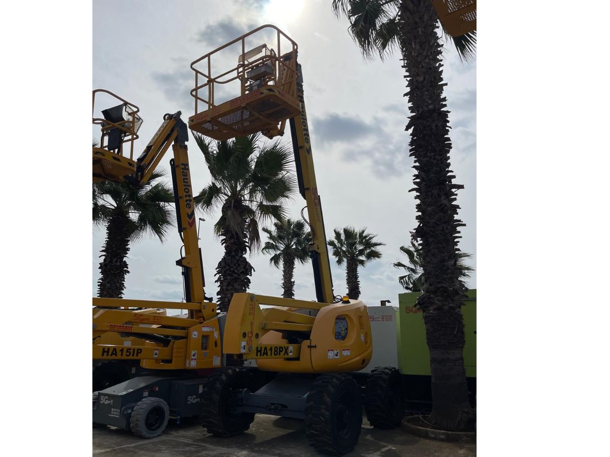 PIATTAFORMA SEMOVENTE ARTICOLATA HA18PX DIESEL HAULOTTE 