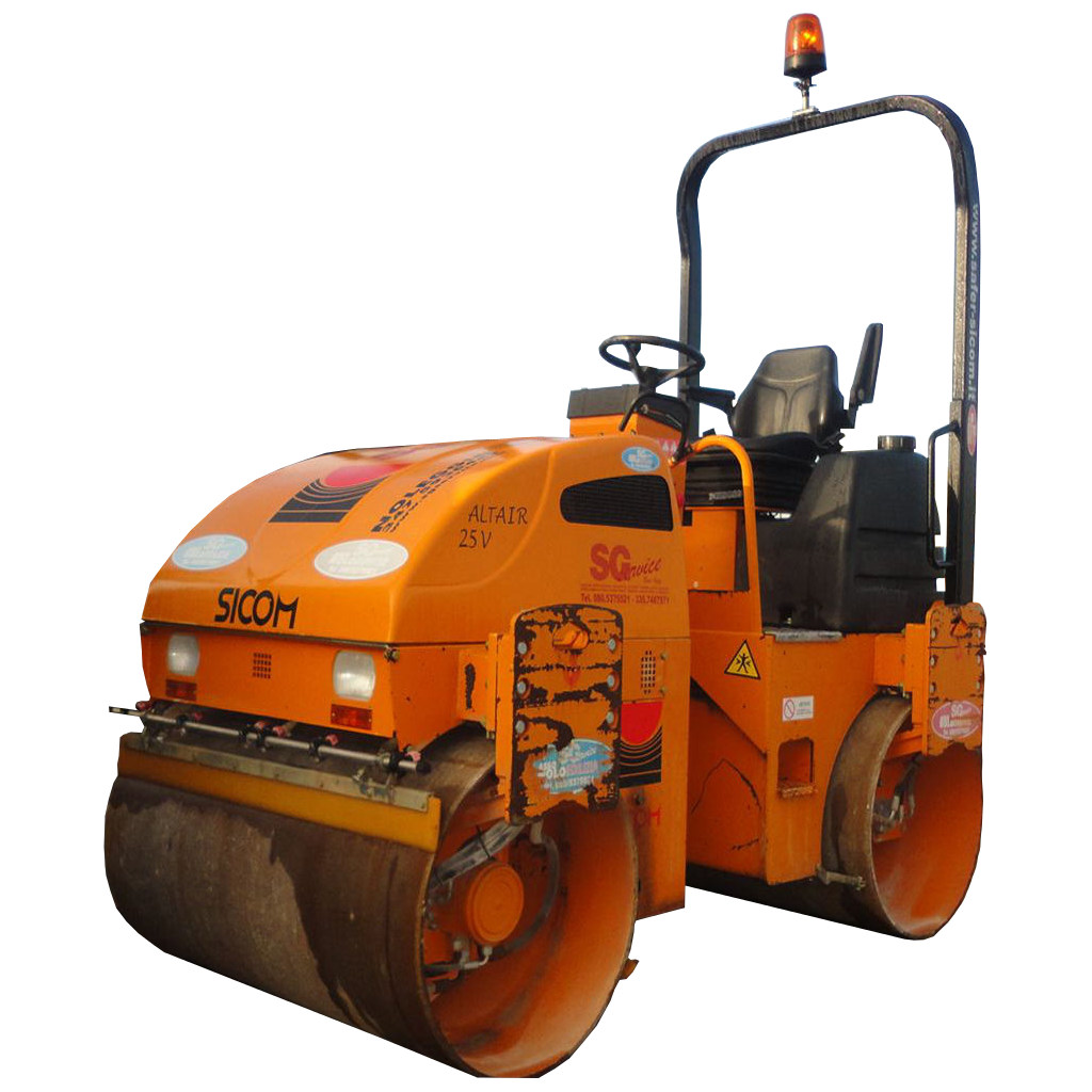 RULLO TANDEM SICOM ALTAIR 25V ROLL-BAR RECL.DOPPIA VIBRAZ.E TRAZIONE