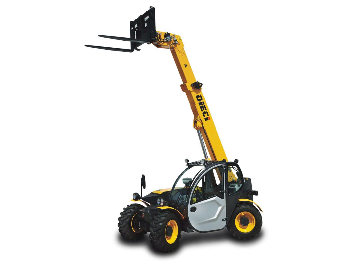 APOLLO 25.6 SOLL. TELESCOPICO DIECI FISSO 6 MT PORTATA 2.500 KG 36,5KW