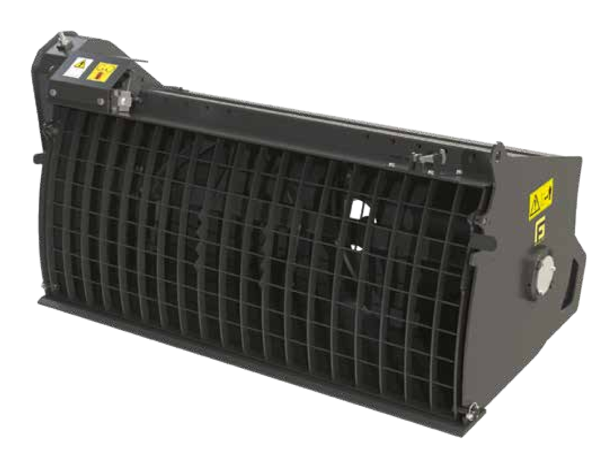 BENNA MISCELATRICE G.F. GORDINI BC250 SCARICO CENTRALE, VERSOIO ED ALABARDE HARDOX,COMPLETA ACC.E GRIGLIA PROTEZIONE SKID-STEER