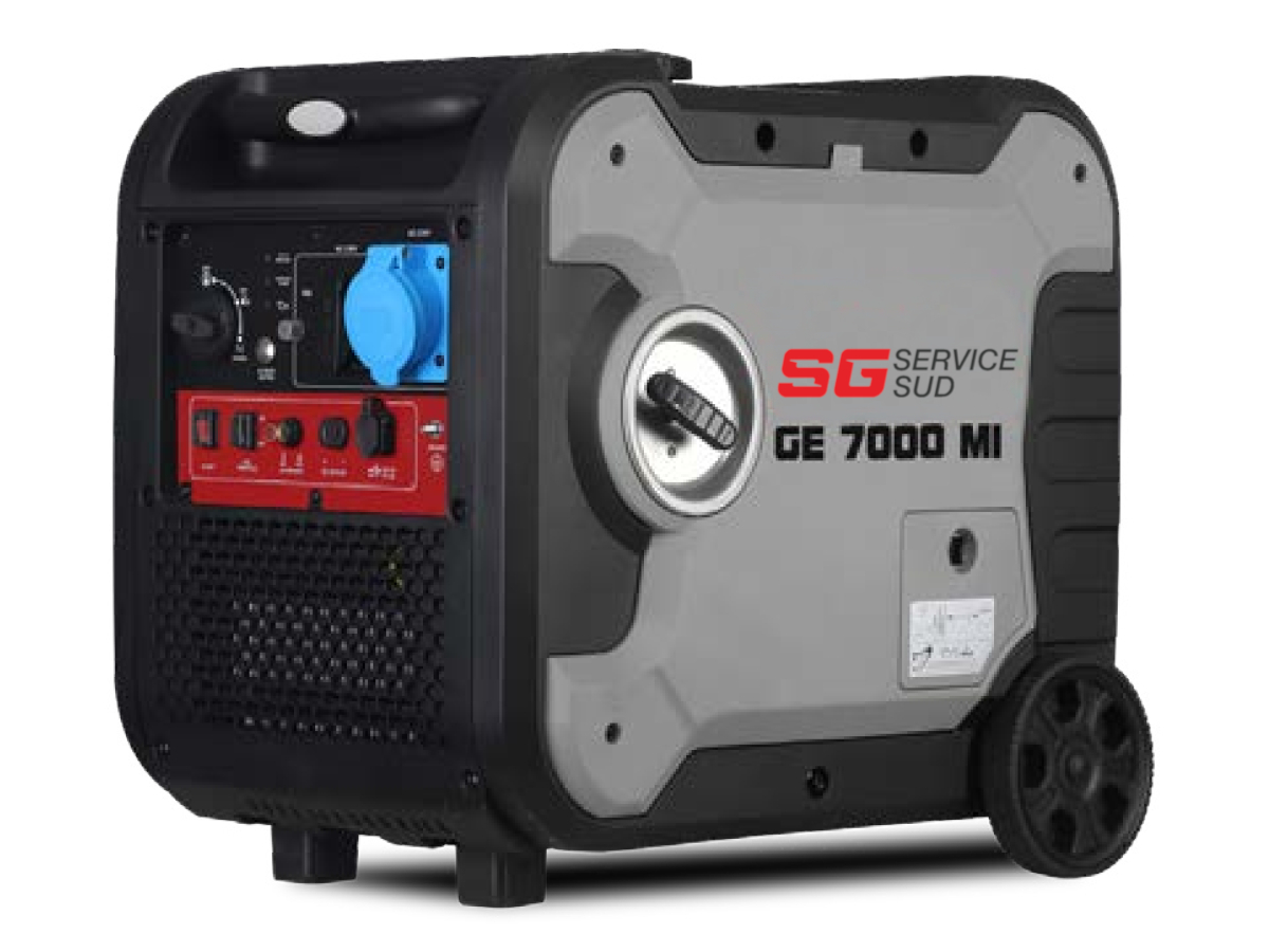 GRUPPO ELETTROGENO INVERTER DA 7 KVA 230V 12V. CON AVR SUPER SILENZIATO