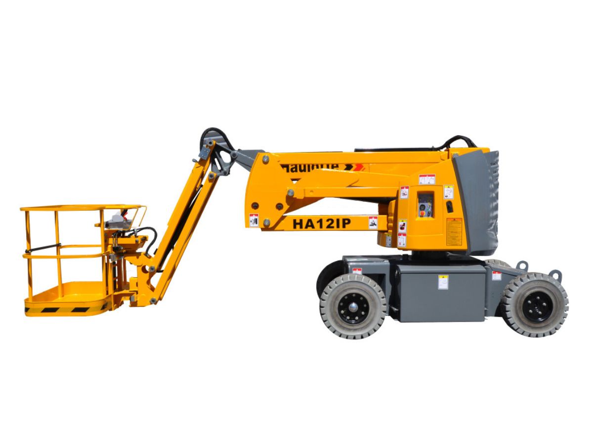 PIATTAFORMA SEMOVENTE ARTICOLATA HA12 IP ELETTRICA HAULOTTE ALTEZZA LAVORO 12MT.