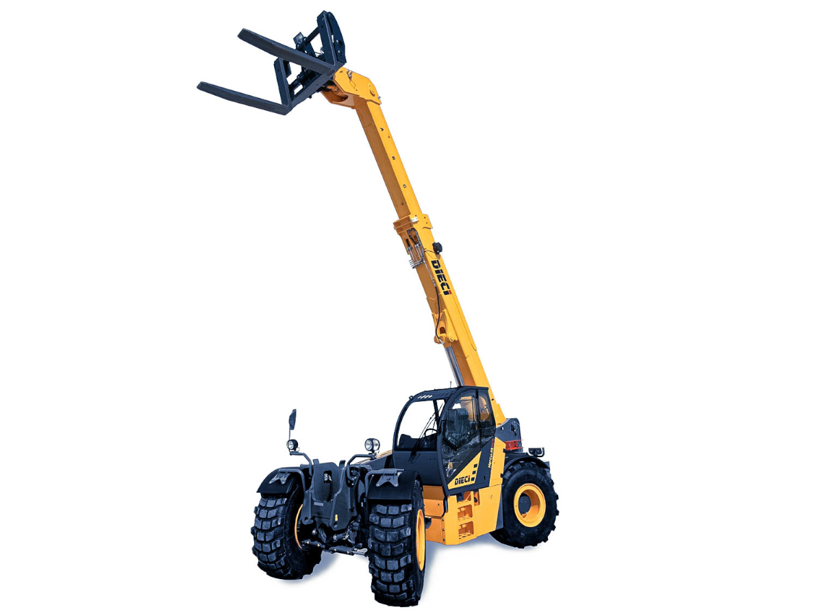 HERCULES 230-10 SOLL. TELESCOPICO DIECI FISSO 10 MT PORTATA 23.000 KG