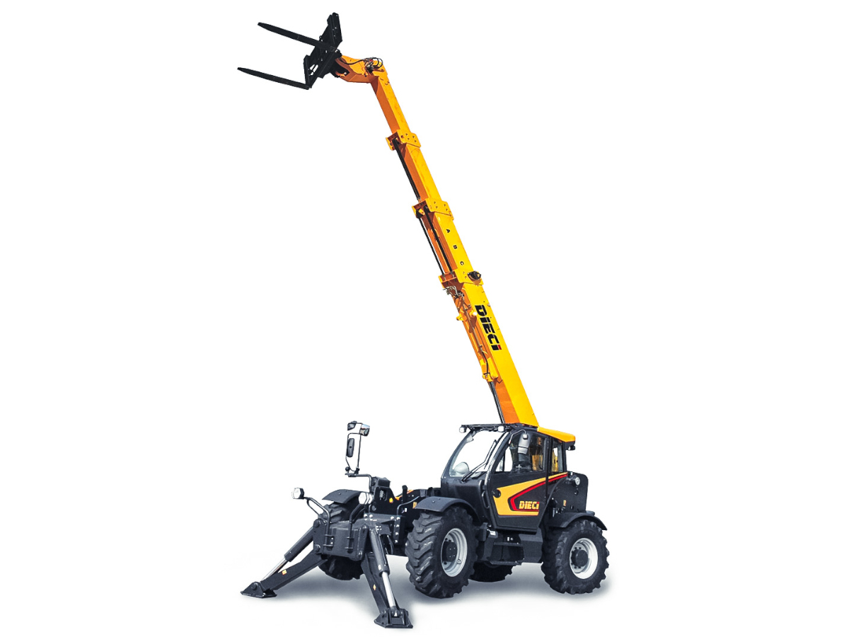 ICARUS 45-17 SOLL. TELESCOPICO DIECI FISSO 17 MT PORTATA 4.500 KG. DYNAMIC ST.V.