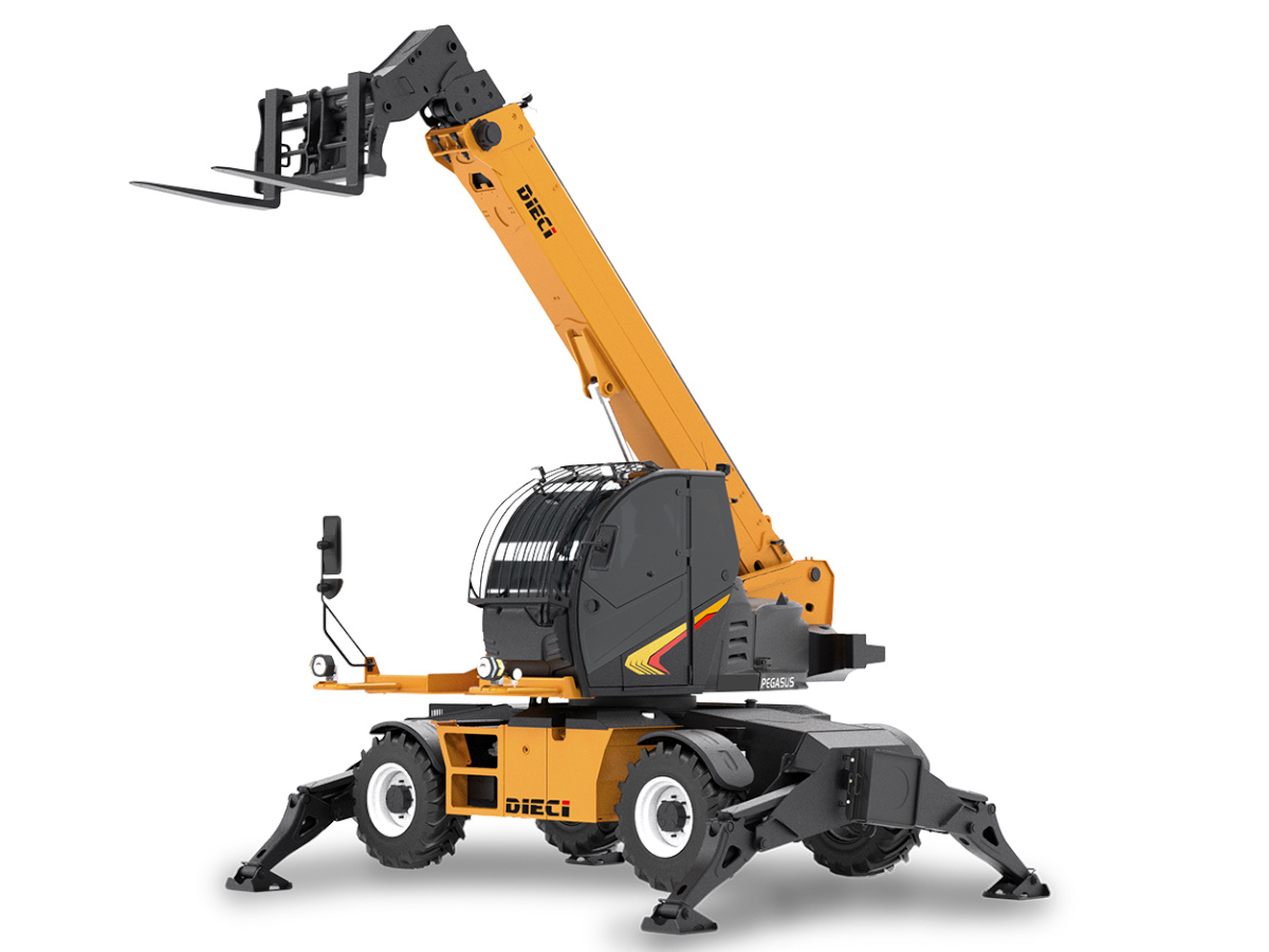 PEGASUS 40.16 SOLL. TELESCOPICO DIECI ROTANTE 400° 16 MT PORTATA 4.000 KG