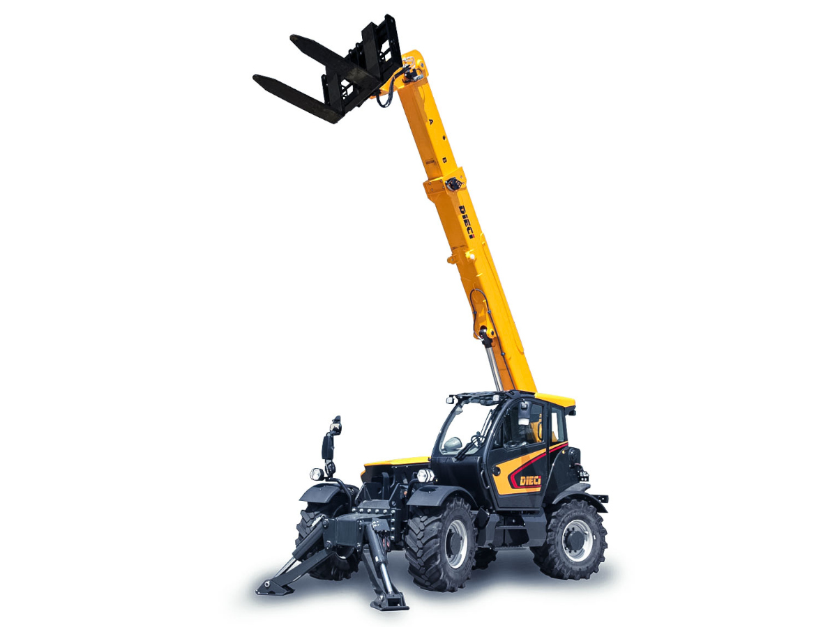 SAMSON 75-10 SOLL. TELESCOPICO DIECI FISSO 10 MT PORTATA 7.500 KG