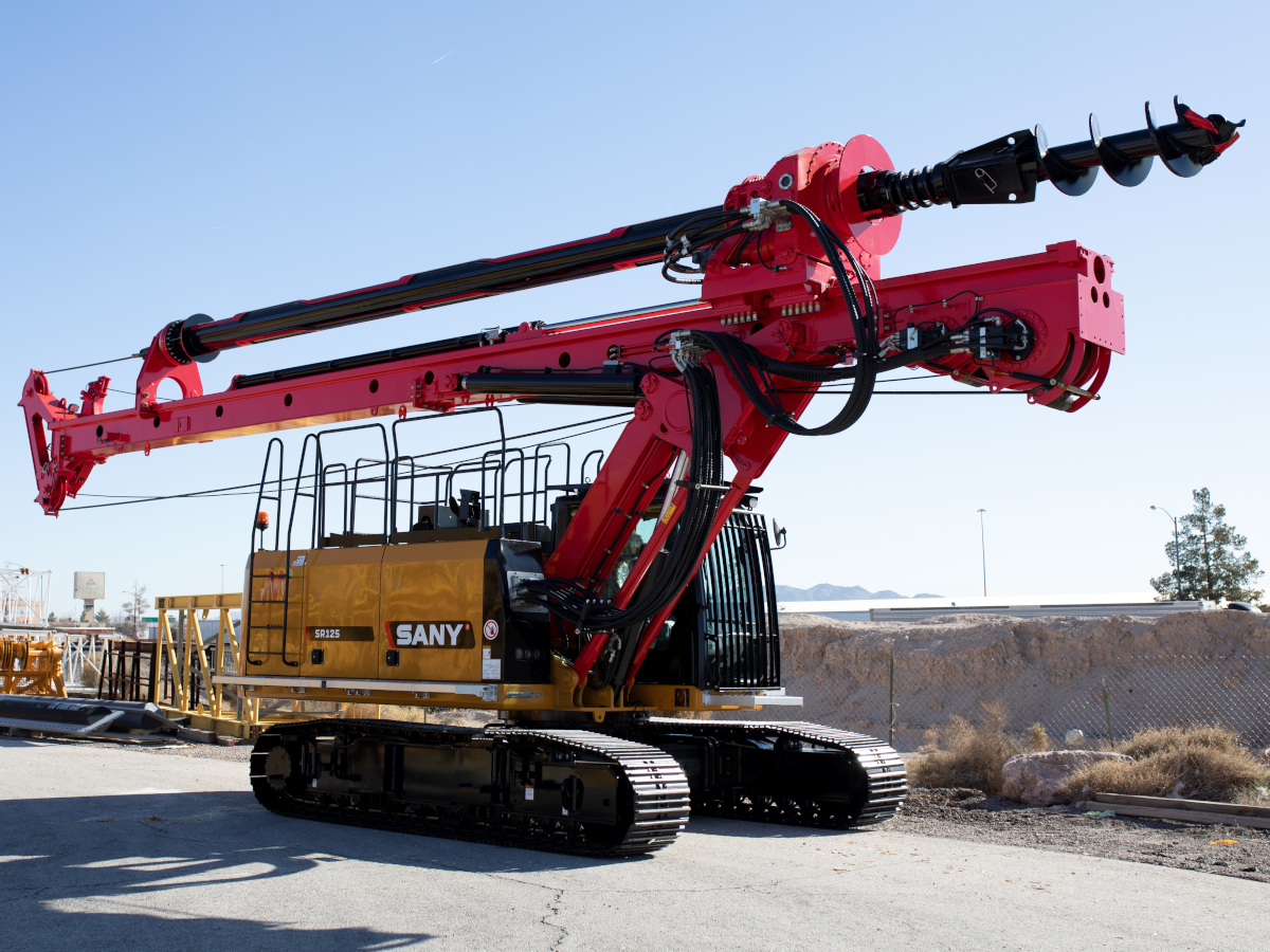 IMPIANTO DI PERFORAZIONE ROTANTE SANY SR125-V