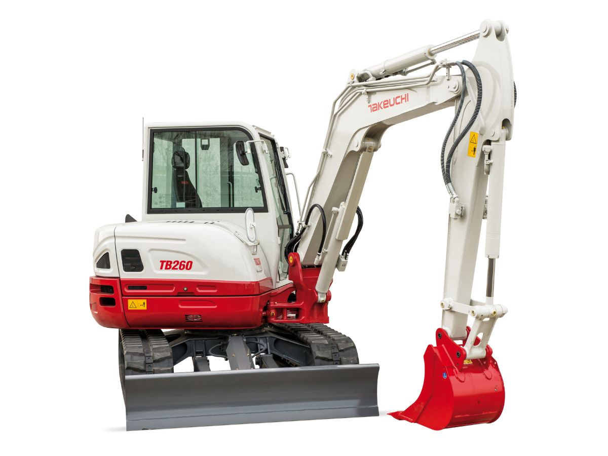 MINI ESCAVATORE CINGOLATO TAKEUCHI TB260