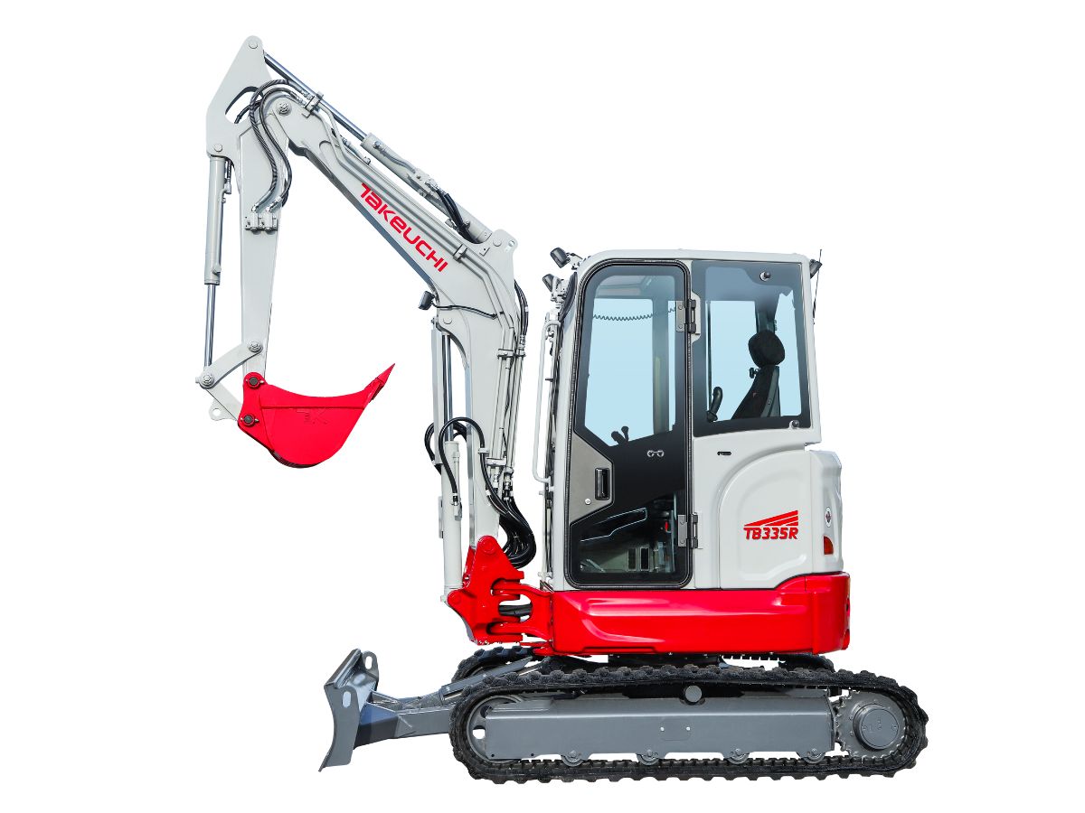 MINI ESCAVATORE TAKEUCHI TB335RCAB ADVANCED