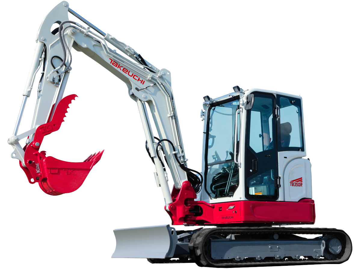 MINI ESCAVATORE TAKEUCHI TB350RCAB ADVANCED