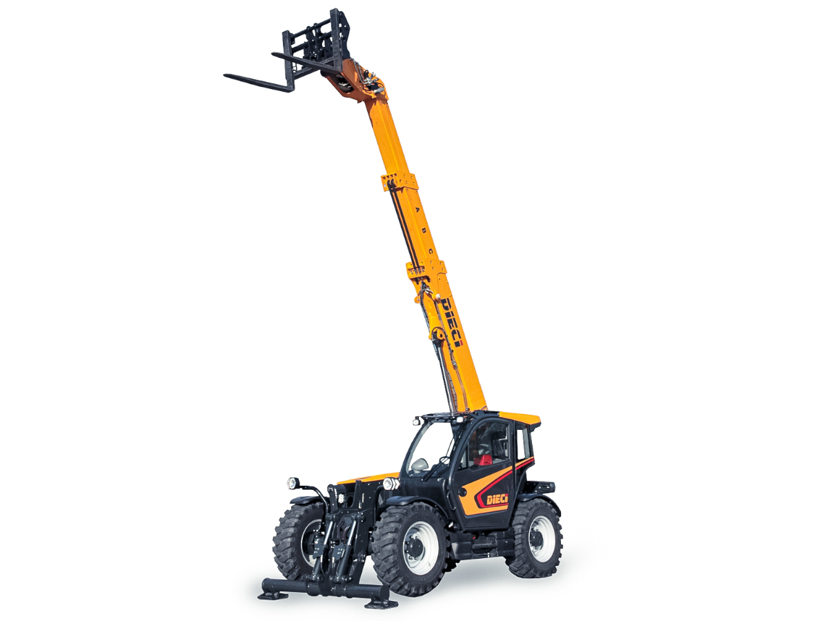 ZEUS 35-11 SOLLEVATORE TELESCOPICO DIECI FISSO 11 MT PORTATA 3.500 KG STAGE V.