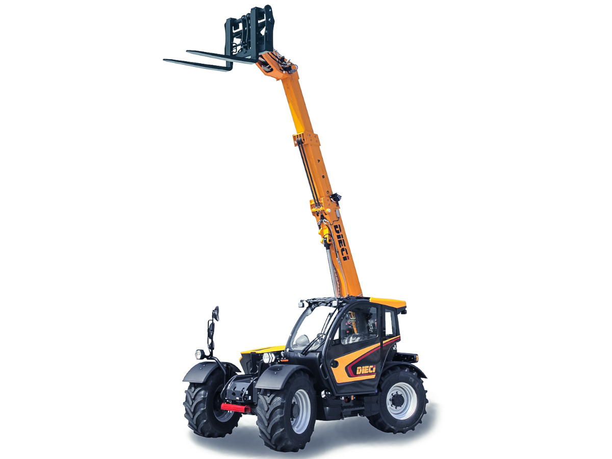 ZEUS 38-10 SOLL. TELESCOPICO DIECI FISSO 10 MT PORTATA 3.800 KG