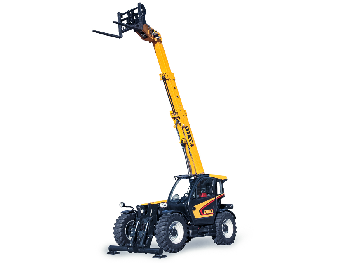 ZEUS 40-13 SOLL. TELESCOPICO DIECI FISSO 13 MT PORTATA 4.000 KG